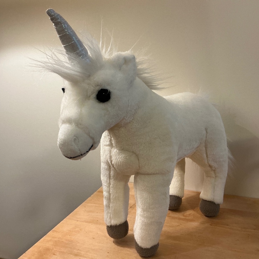 Universal Studios Wizarding World of Harry Potter White Horse Stuffed Animal